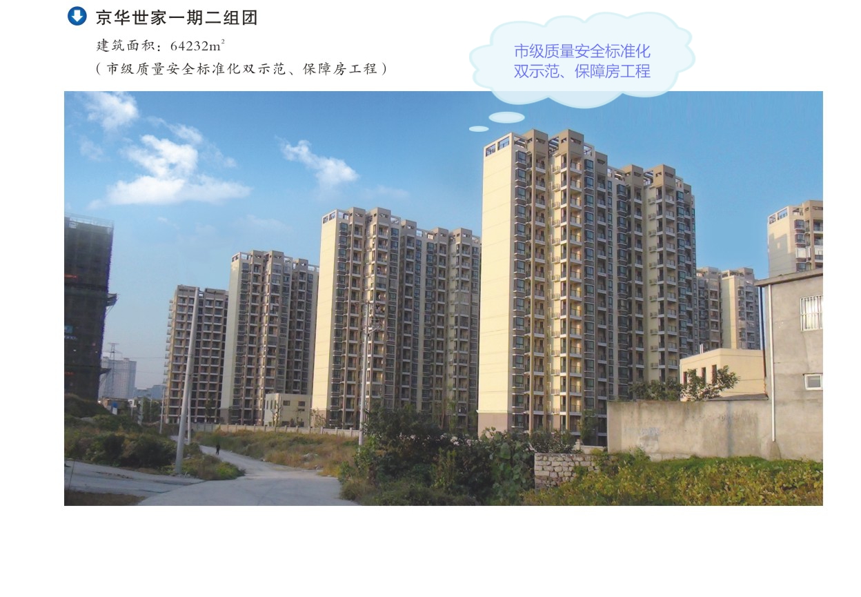 市级质量安全标准化双示范保障房工程
